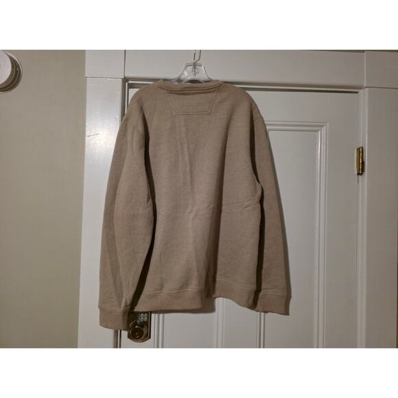 IZOD Sweatshirt Mens L Advantage Performance Striped Fleece Pullover - Picture 8 of 10